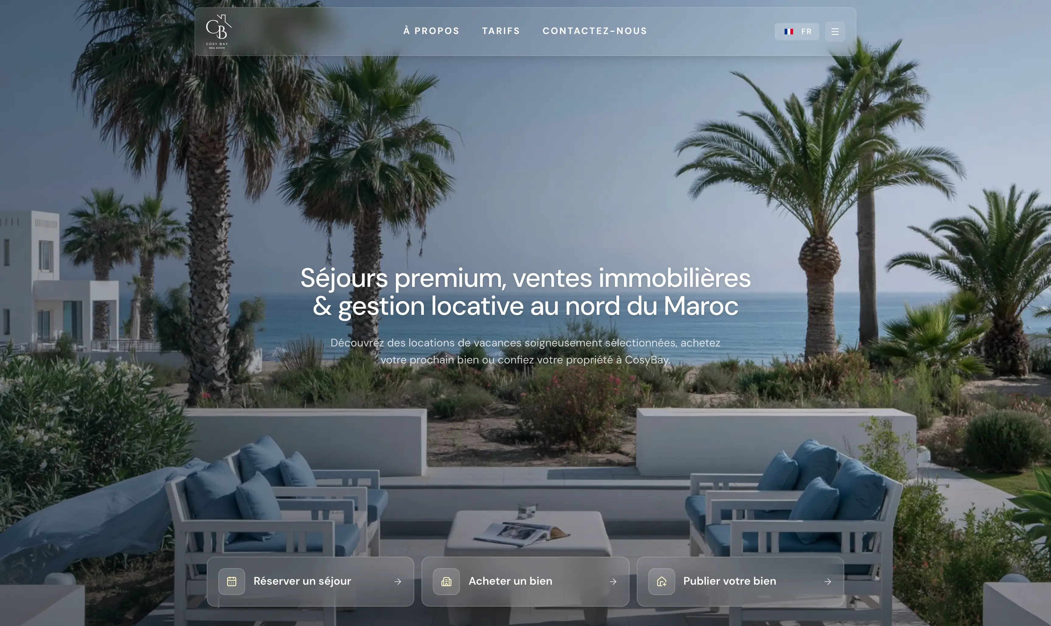 Cosy Bay — Location de vacances (MacBook Pro 16″)